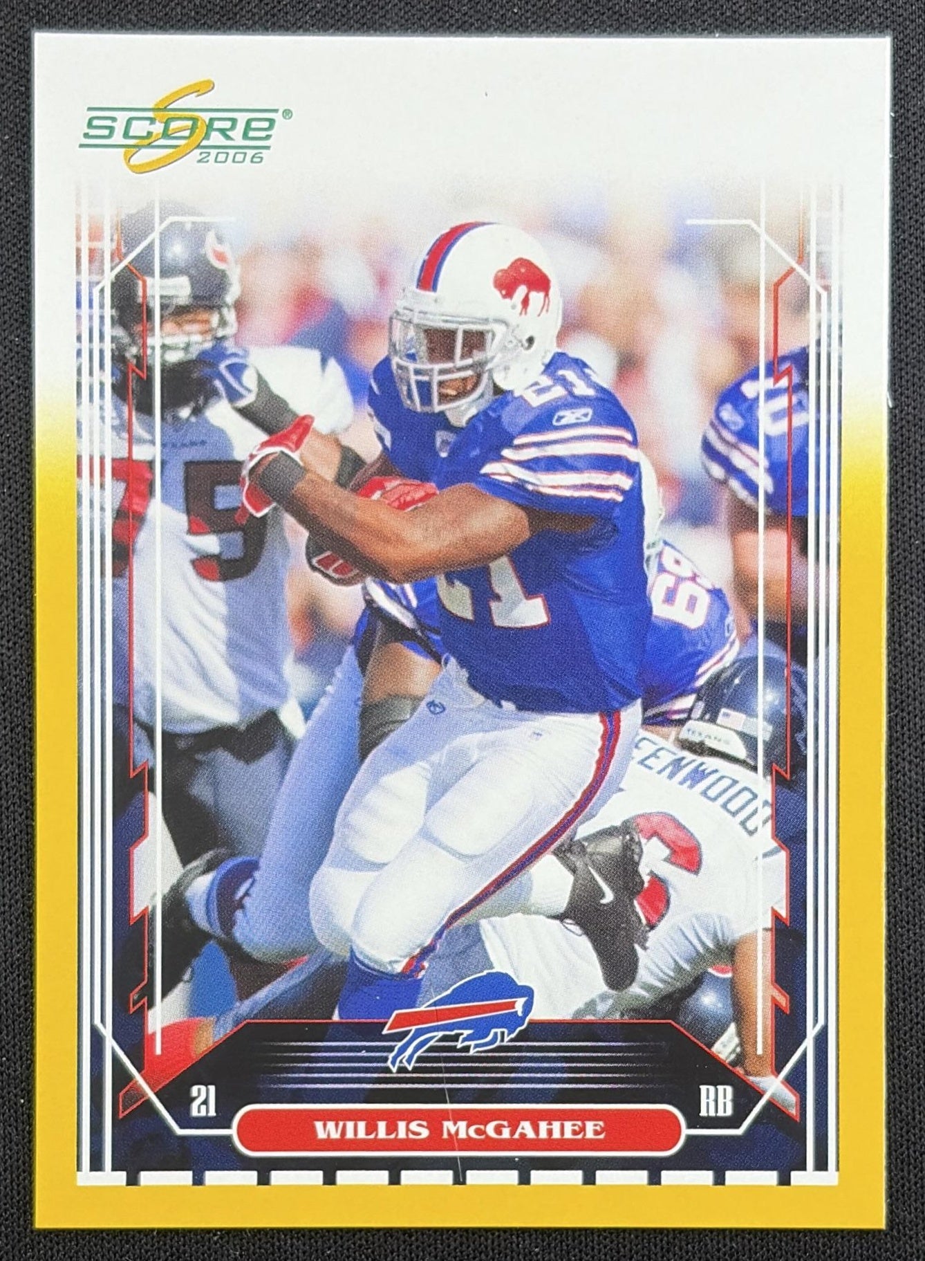 Willis McGahee 2006 Score Gold /600 Bills