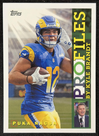 Puka Nacua 2026 Topps Profiles Rams Football