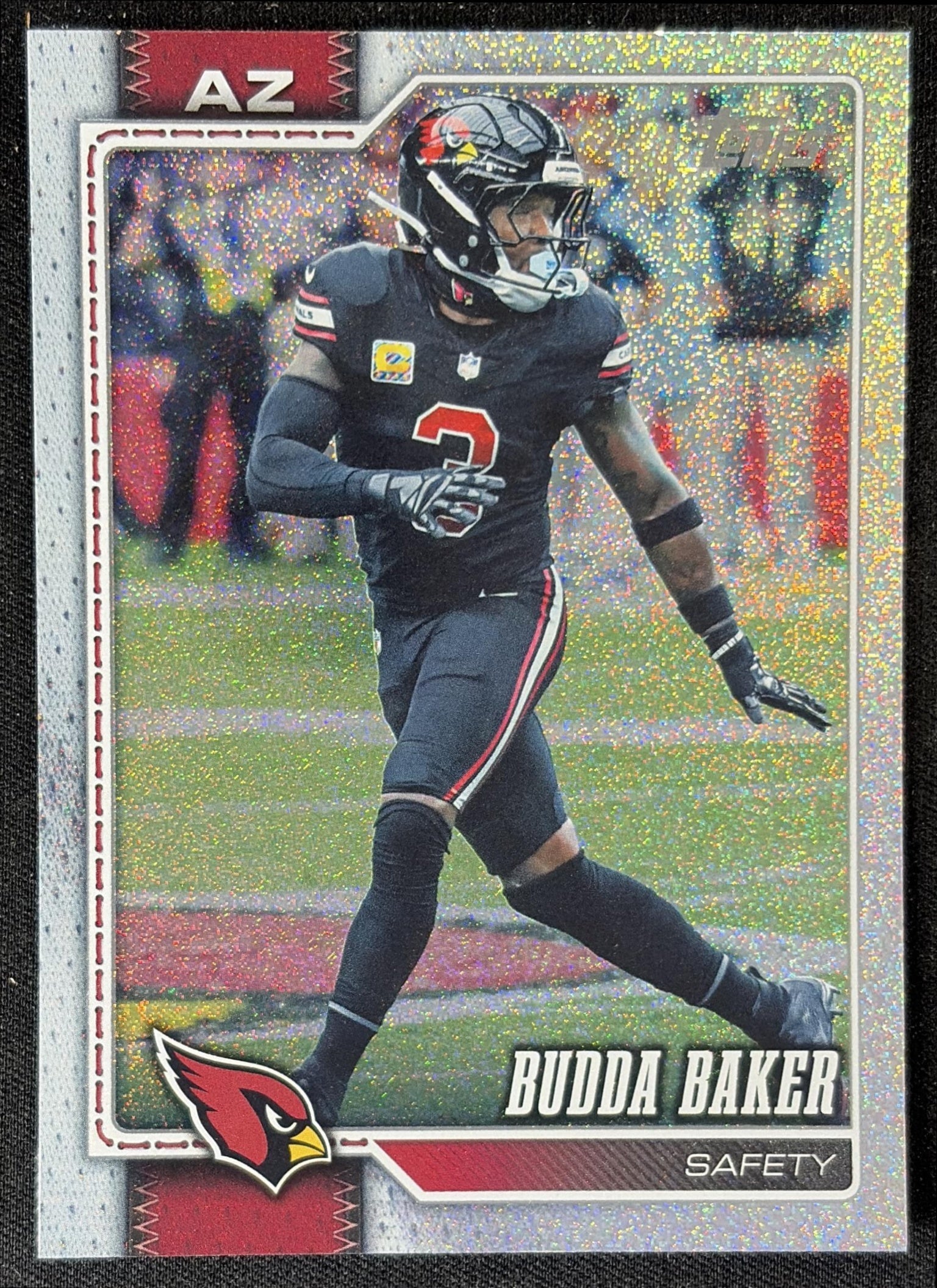 Budda Baker 2026 Topps Sandglitter Cardinals front