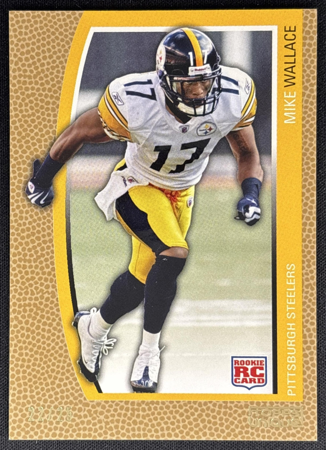 Mike Willaims TOpps Unique Steelers front