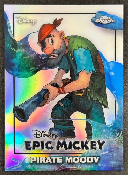 Pirate Moody 2026 Topps Disney Neon Epic Mickey Entertainment Cards