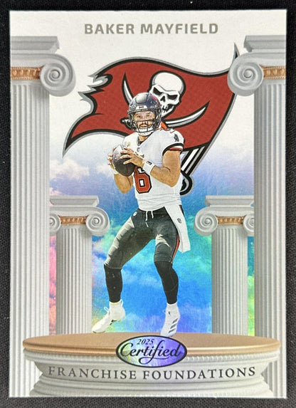 Baker Mayfield 2025 Panini Certified Franchise Foundations Buccaneers Default Title Sports Trading Cards