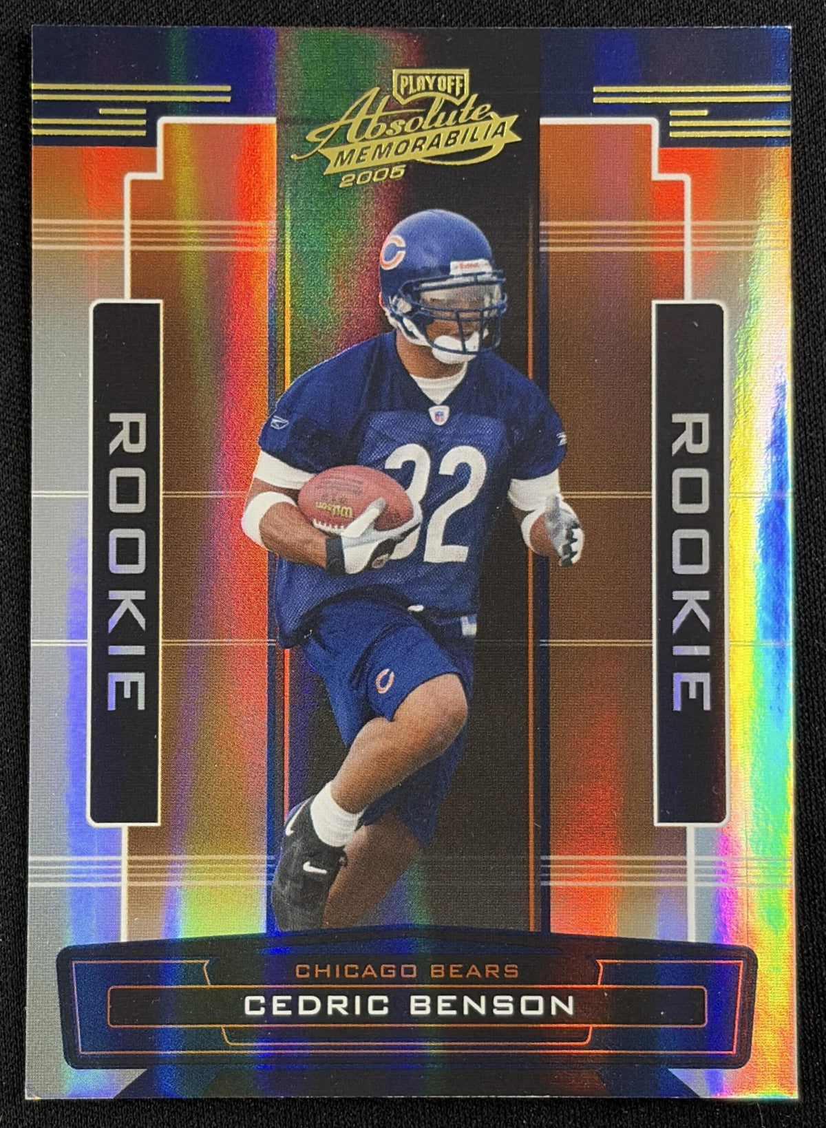 Cedric Benson 2005 Playoff Absolute Memorabilia /999 Bears - front