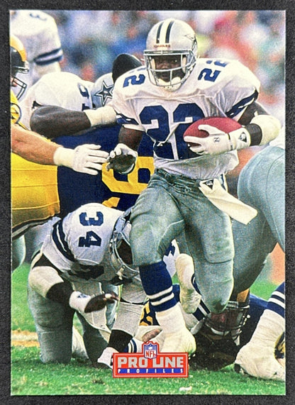 Emmitt Smith 1993 Classic Pro Line Profiles Cowboys Default Title Sports Trading Card
