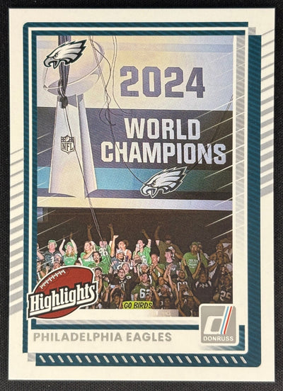 Champions 2025 Panini Donruss Rookies & Highlights Eagles Sports Trading Cards