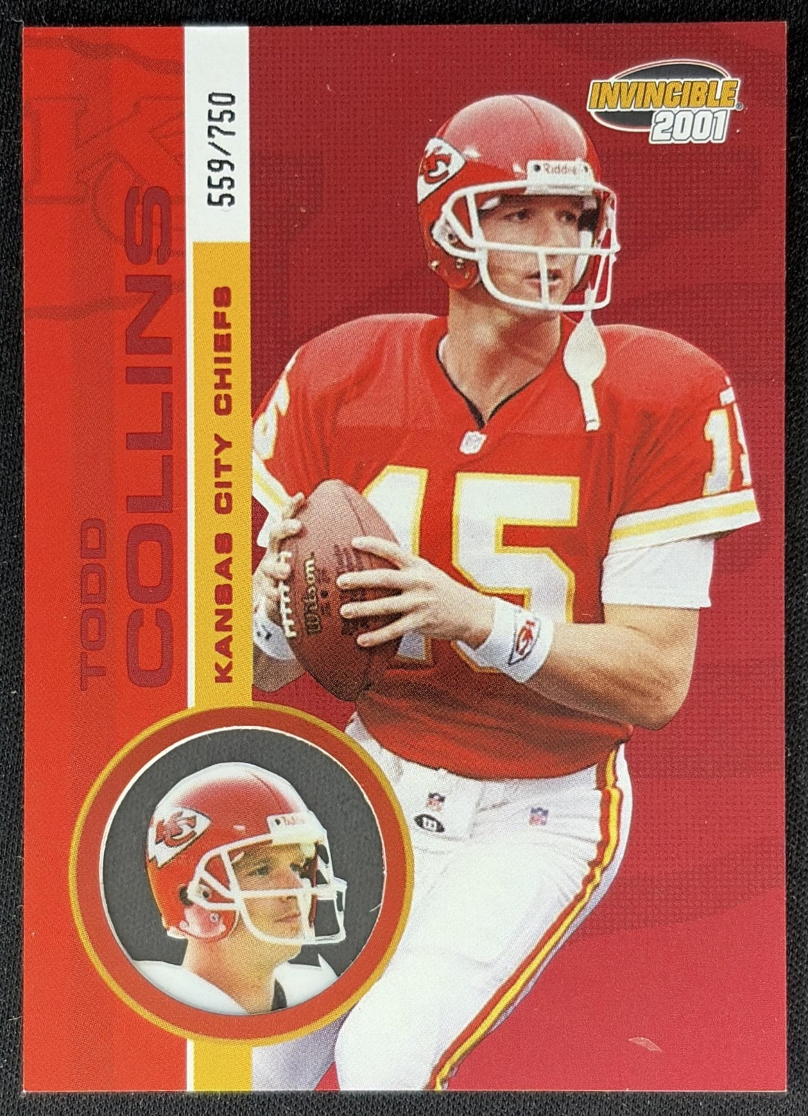 Todd Collins INvincible Chiefs front
