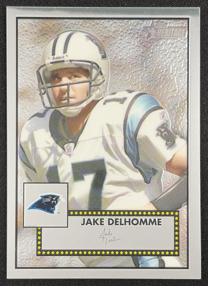 Jake Delhomme 2006 Topps Heritage Chrome /1952 Panthers