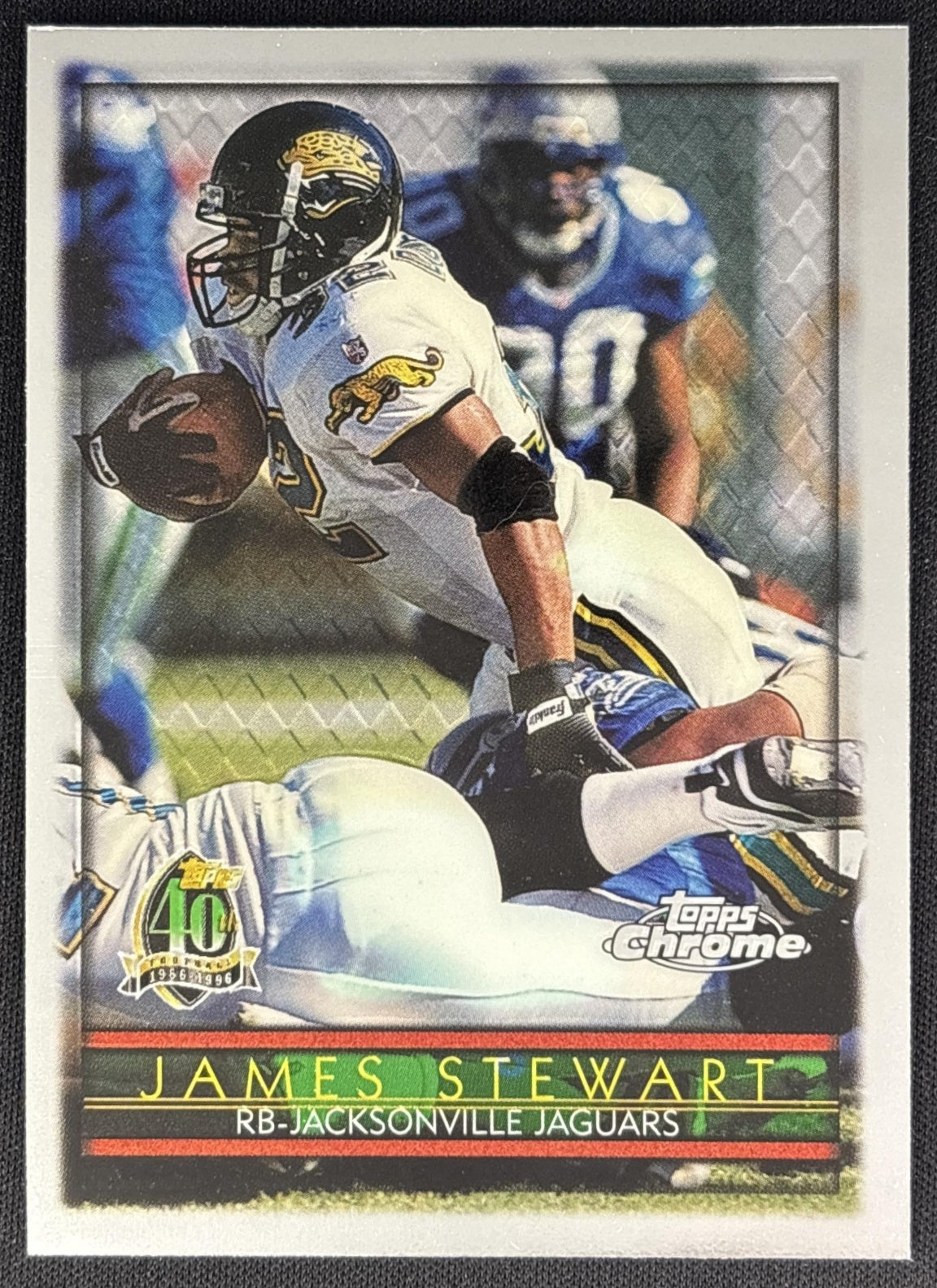 James Stewart 1996 Topps Chrome Jaguars Sports Trading Cards