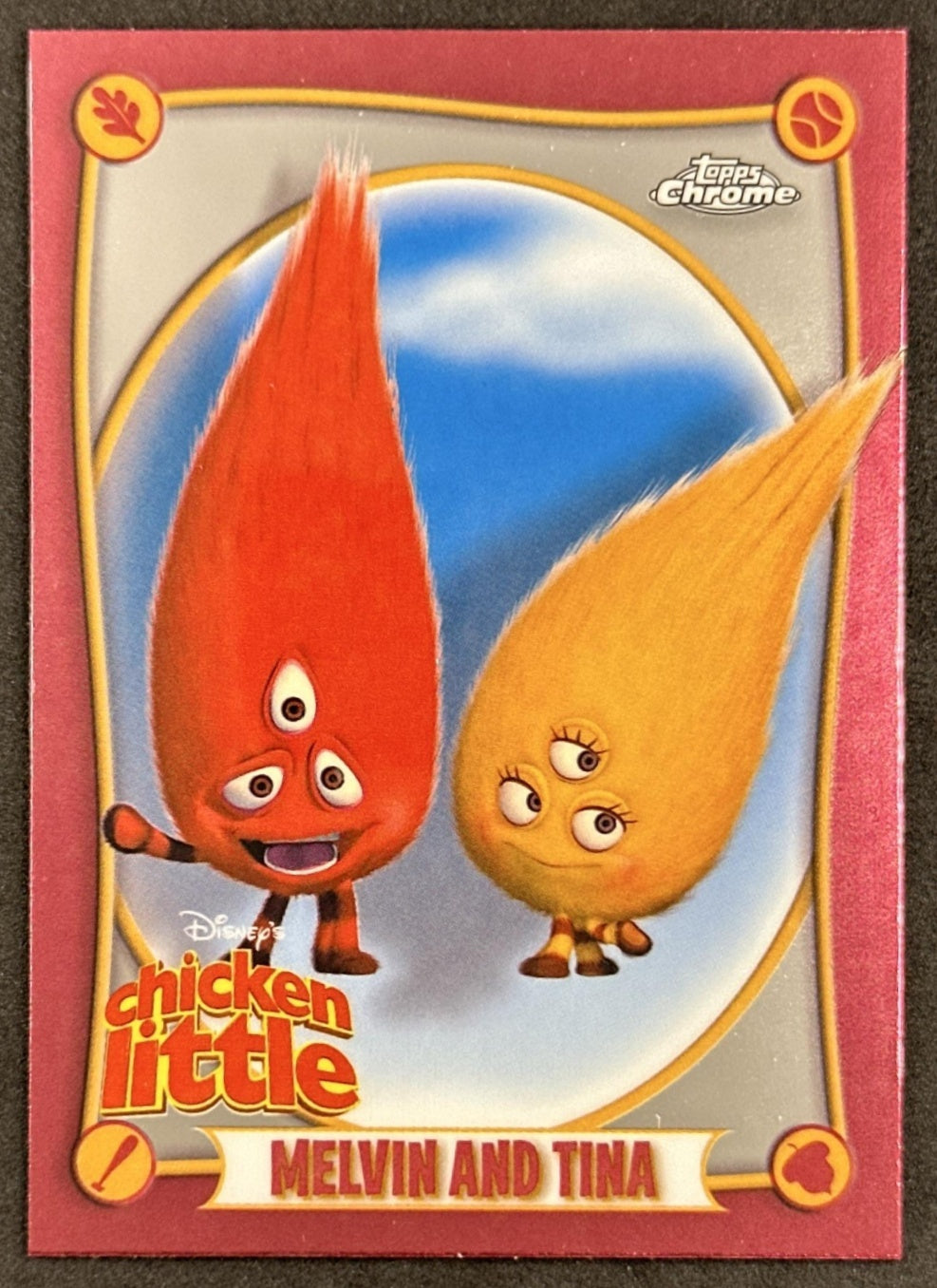 Melvin and Tina 2025 Topps Chrome Disney Chicken Little 20th Anniversary Default Title Non-Sport Trading Cards