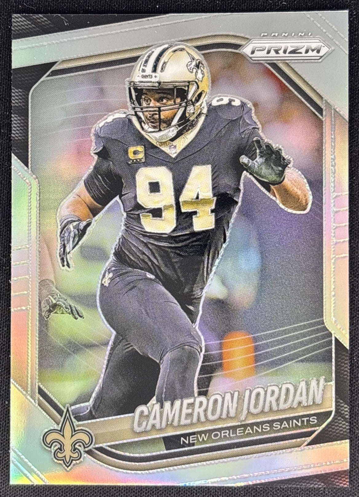 Cameron Jordan 2025 Panini Prizm Silver Saints