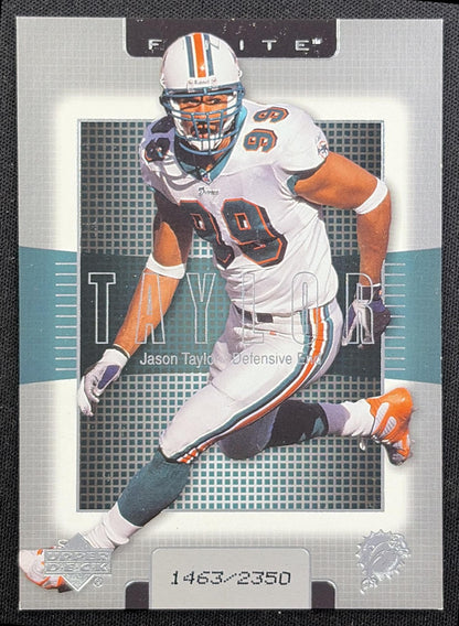 Jason Taylor 2003 Upper Deck Finite /2350 Dolphins