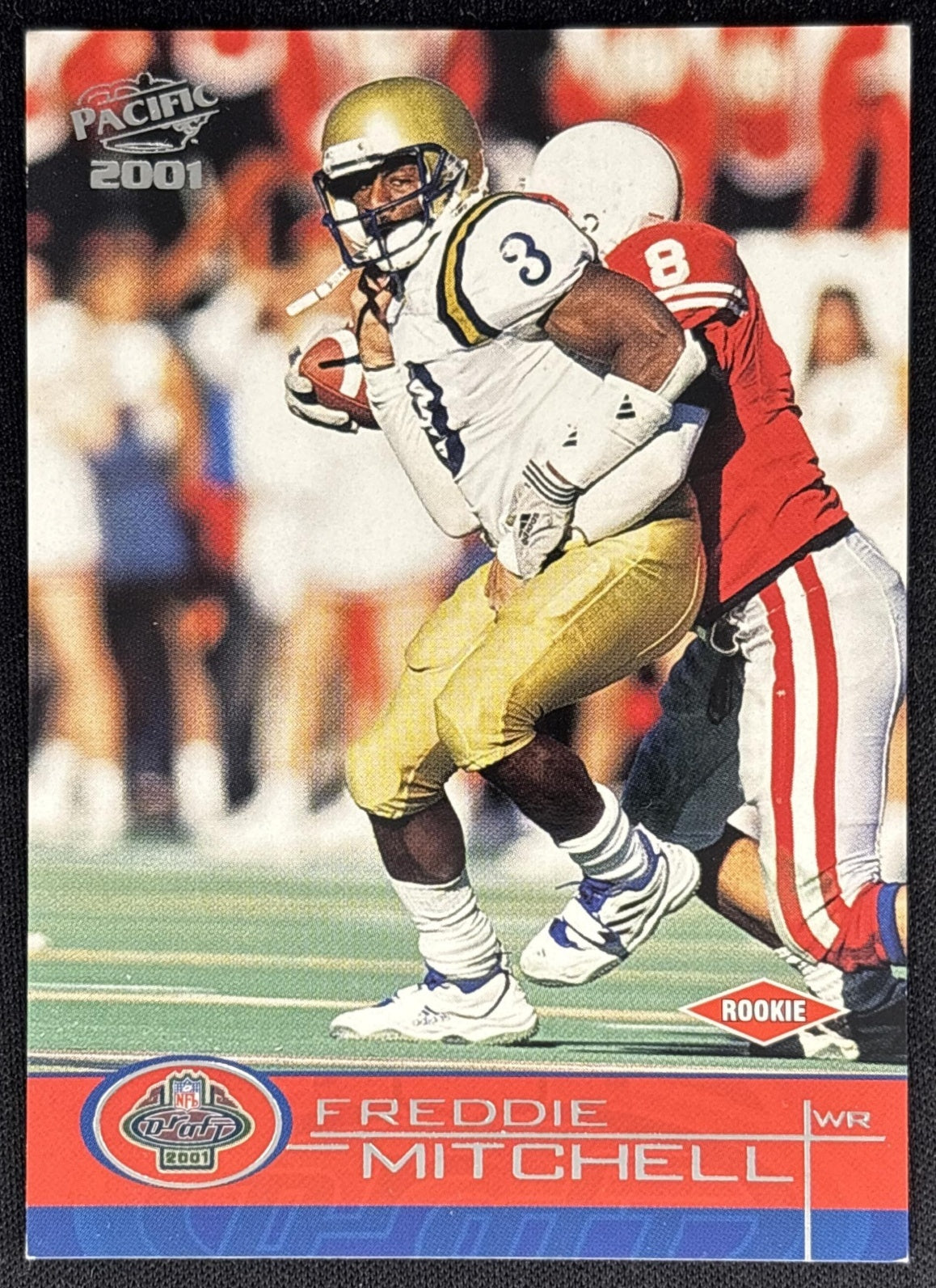 Freddie Mitchell 2001 Pacific /1750 front