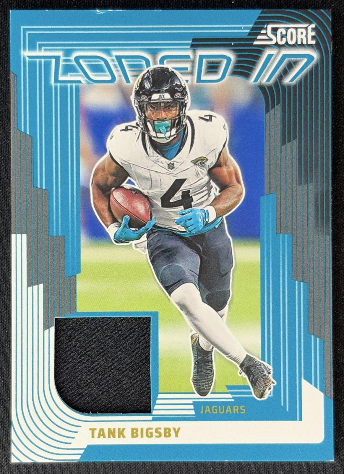 Tank Bigsby 2025 Panini Score Zoned In Jerseys Jaguars front