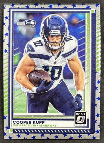 Cooper Kupp 2025 Panini Donruss Optic Stars Prizm Seahawks Default Title Sports Trading Card