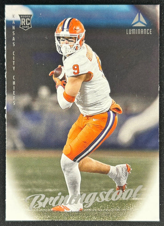 Jake Briningstool 2025 Panini Luminance Chiefs Sports Trading Cards