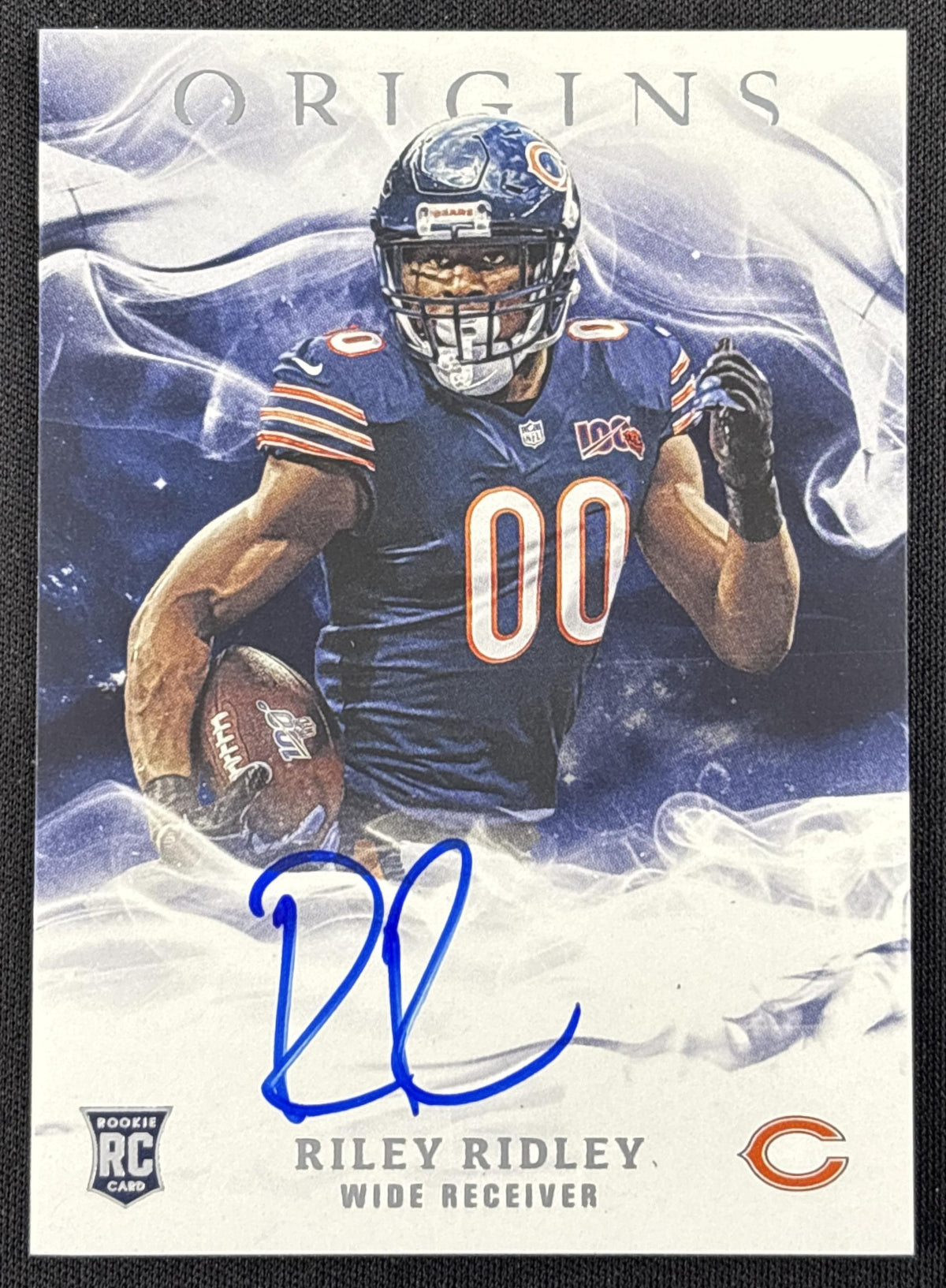 Riley Ridley 2019 Panini Origins Rookie Auto Bears