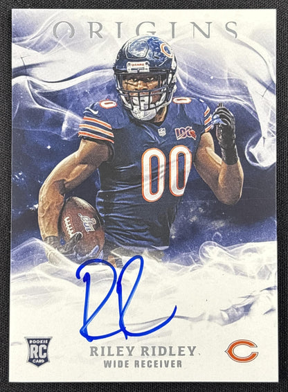 Riley Ridley 2019 Panini Origins Rookie Auto Bears