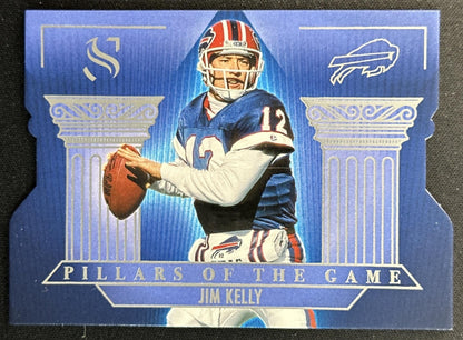 Jim Kelly 2025 Panini Silhouette Pillars of the Game Bills
