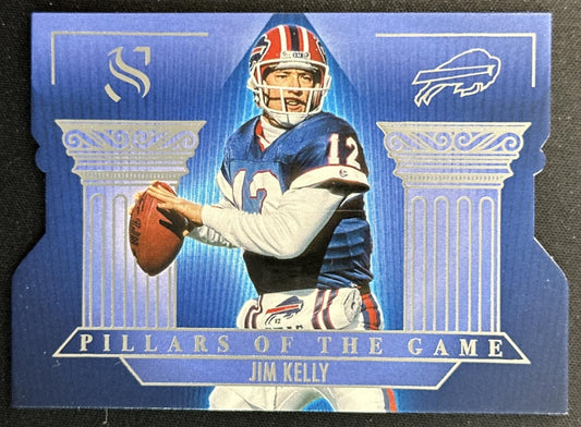 Jim Kelly 2025 Panini Silhouette Pillars of the Game Bills