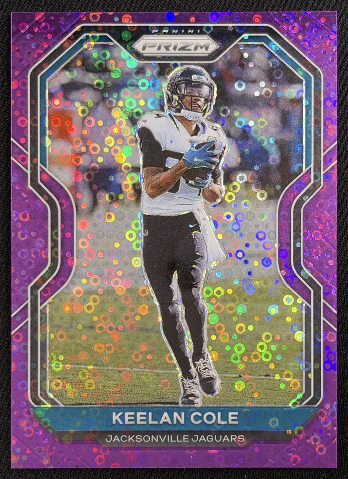 Keelan Cole 2020 Panini Prizm No Huddle Purple /35 Jaguars