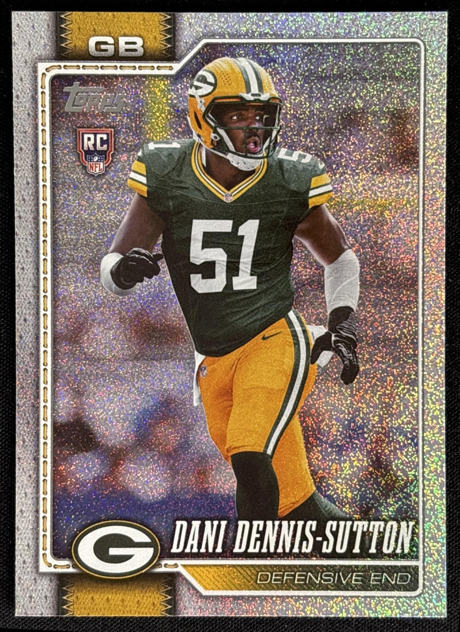 Dani Dennis-Sutton 2026 Topps Sandglitter Packers