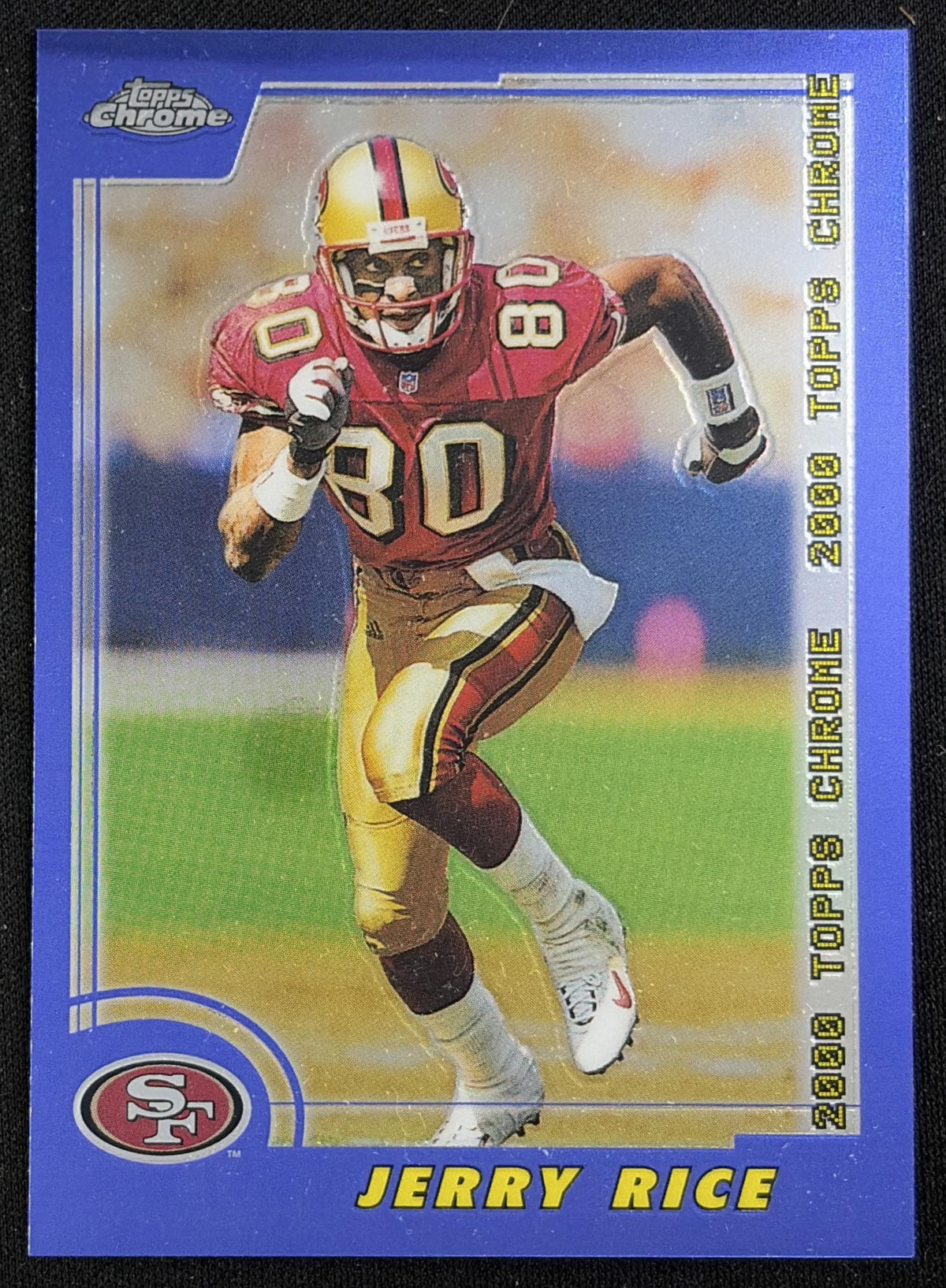 Jerry Rice 2000 Topps Chrome 49ers - front