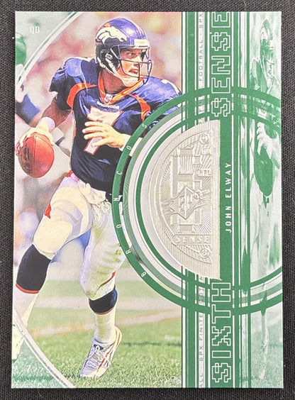 John Elway 1998 SPx Finite /2700 Broncos front