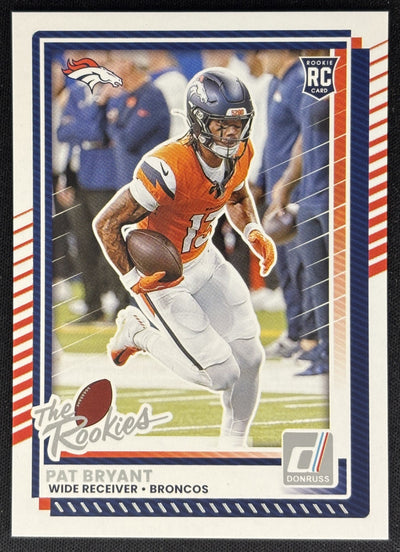 Pat Bryant 2025 Panini Donruss Rookies & Highlights Broncos Sports Trading Cards