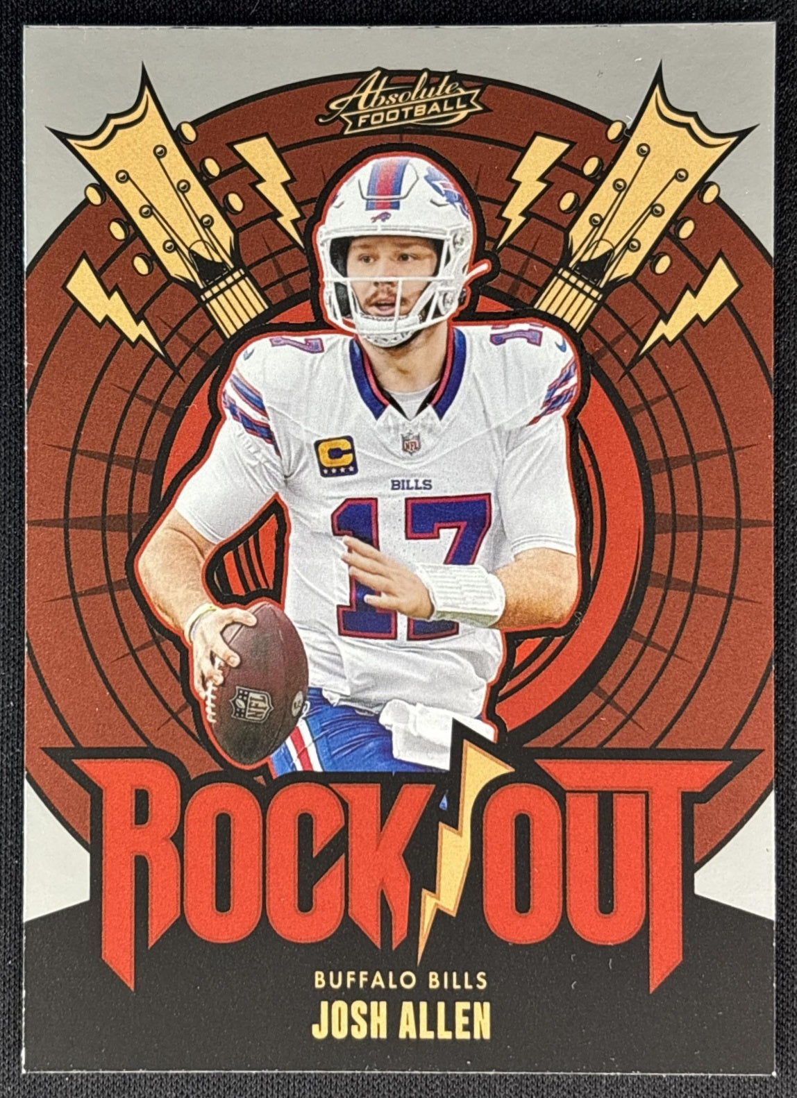 Josh Allen 2024 Panini Absolute Rock Out Bills front