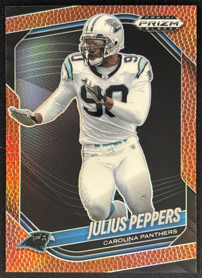 Julius Peppers 2025 Panini Prizm Black Football /225 Panthers front