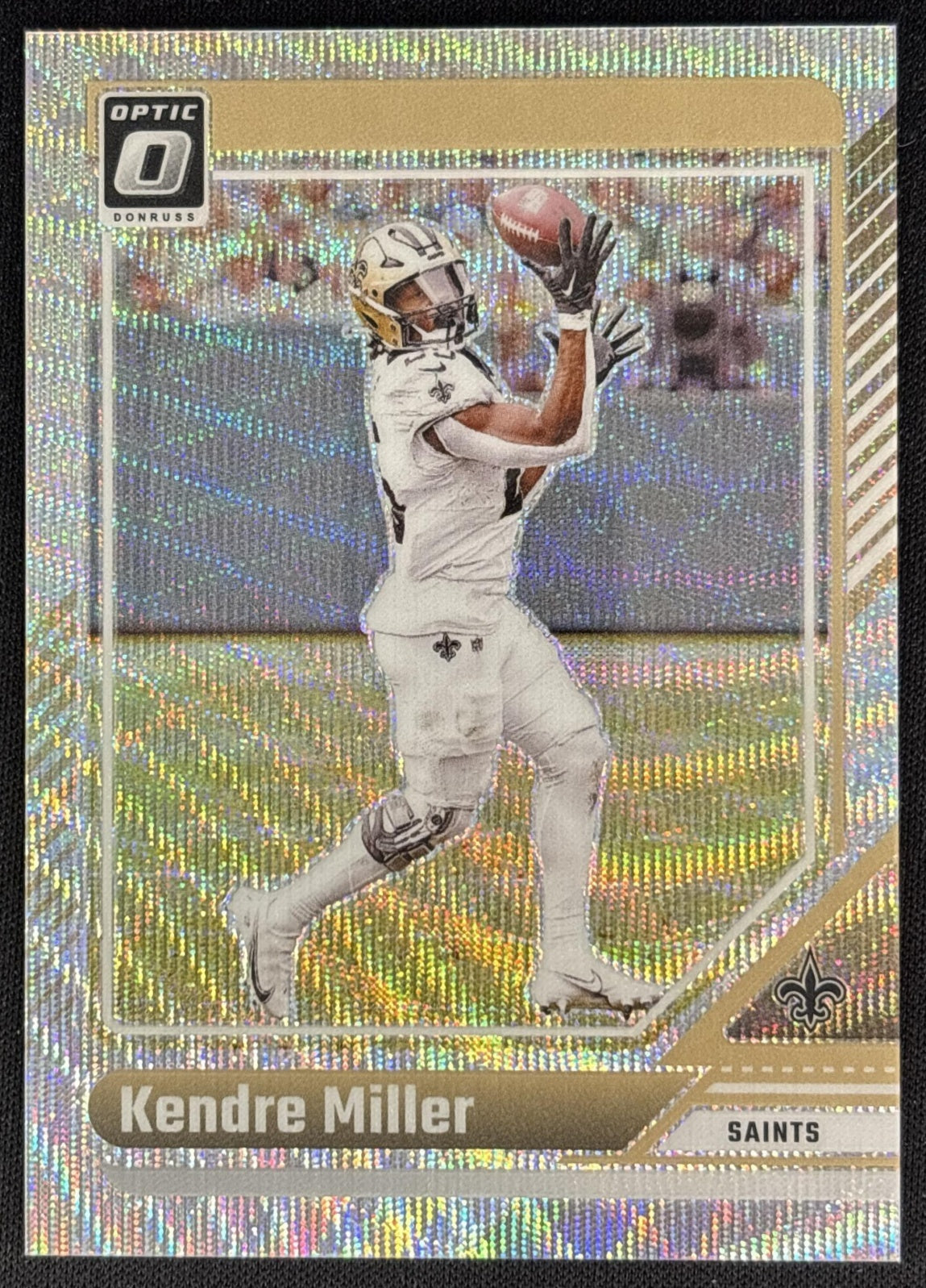 Kendre Miller 2024 Panini Donruss Optic Wave /300 Saints Sports Trading Cards