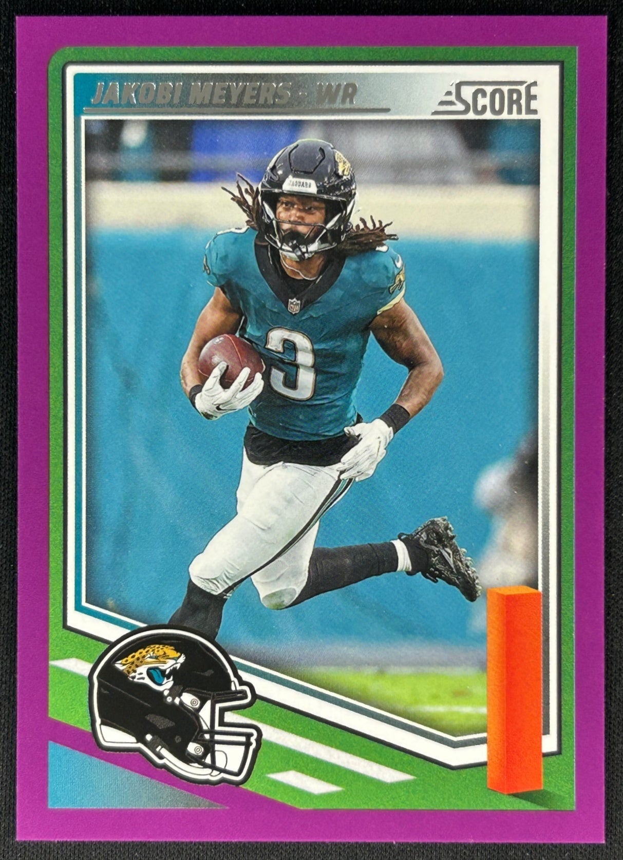 Jakobi Meyers 2025 Score Purple Jaguars Sports Trading Card