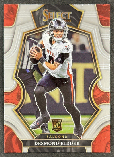 Desmond Ridder 2022 Select Premier Level Rookie Falcons Football
