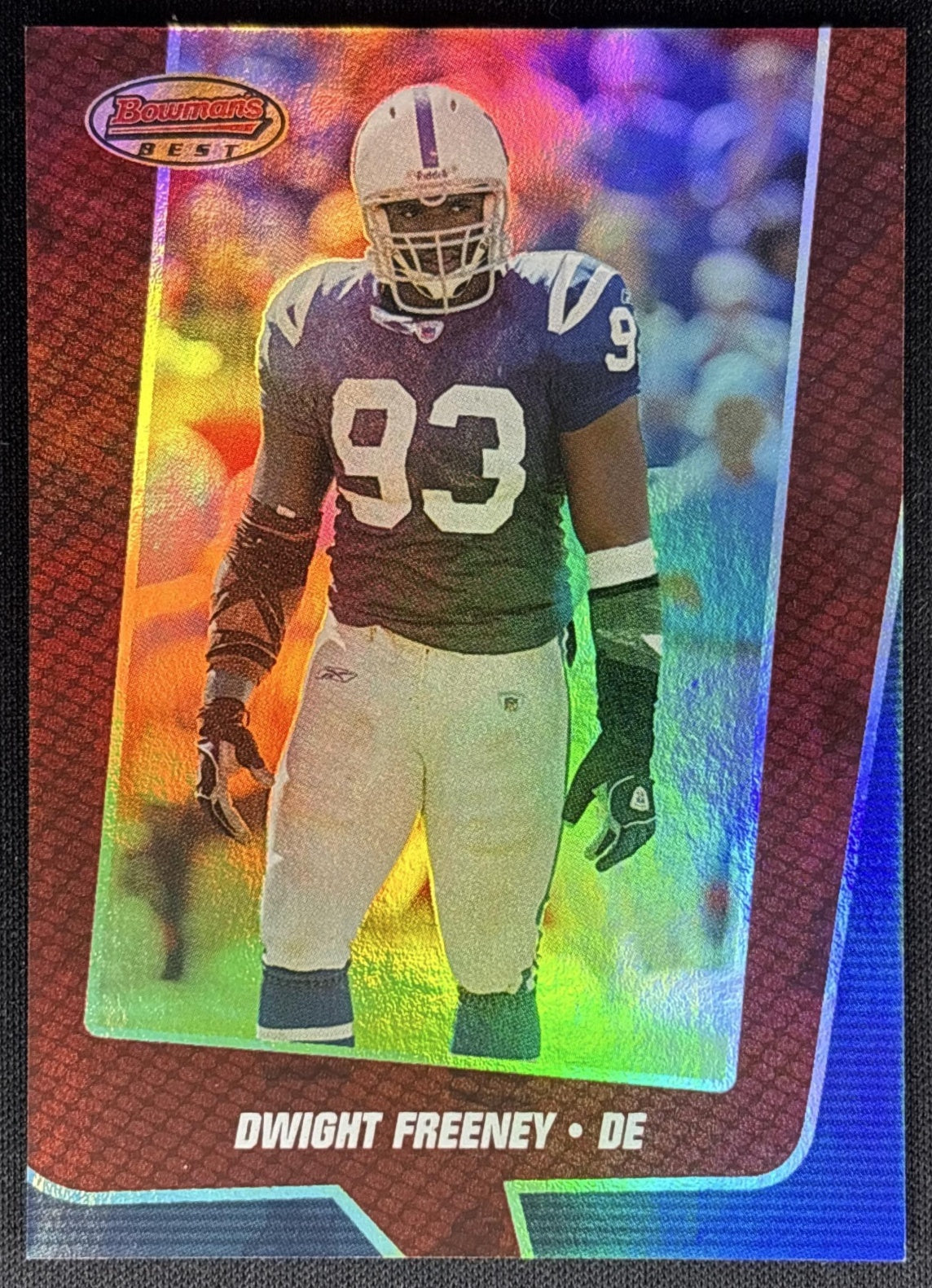 Dwight Freeney 2005 Bowman's Best Red /499 Colts Sports Trading Cards