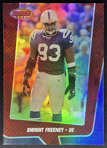 Dwight Freeney 2005 Bowman's Best Red /499 Colts Sports Trading Cards