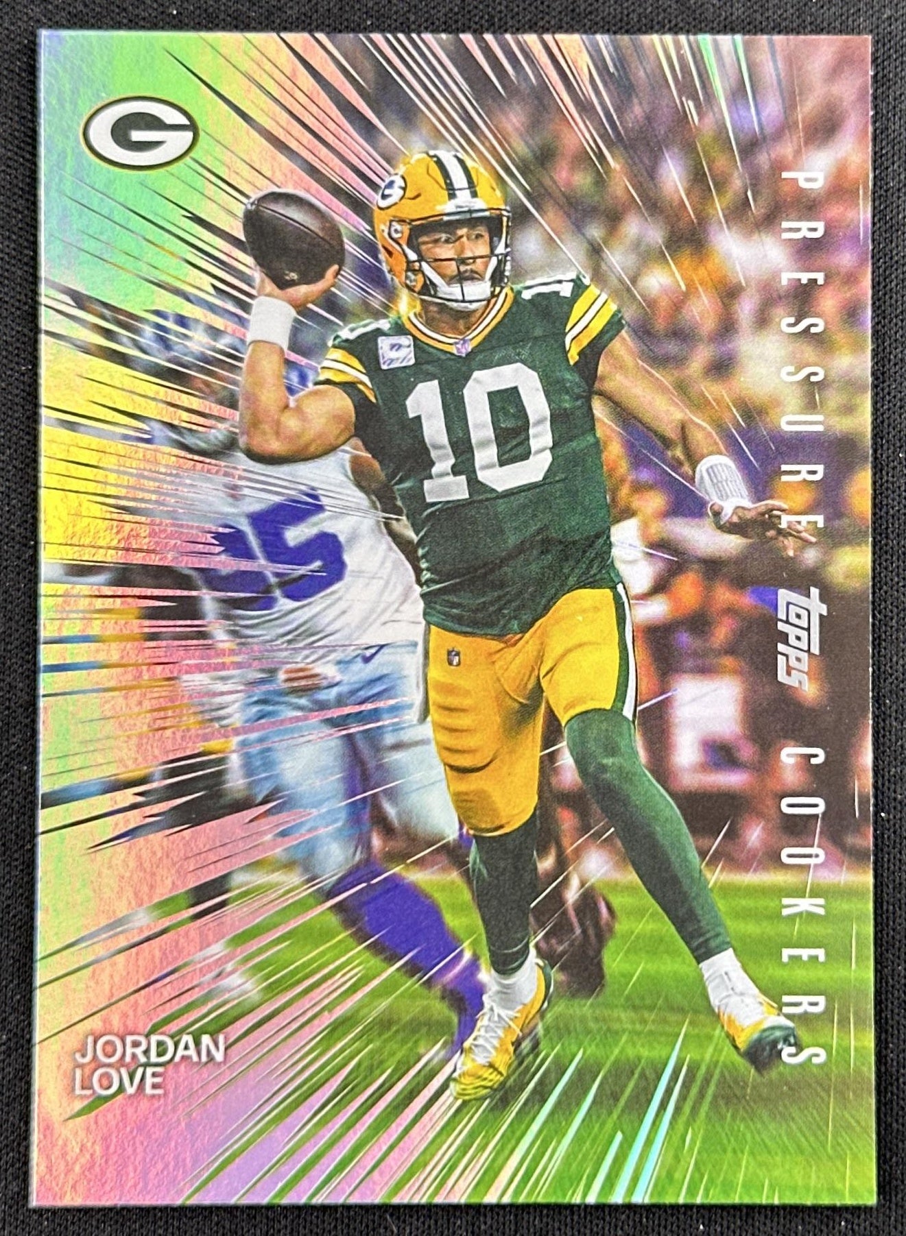 Jordan Love 2026 Topps Flagship Pressure Cookers Packers