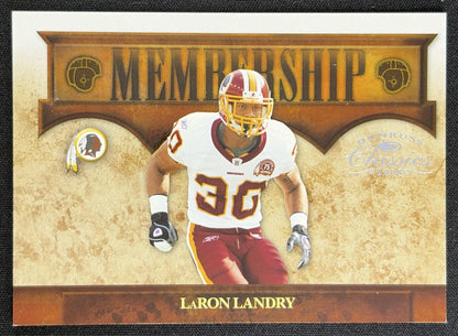 LaRon Landry 2008 Donruss Classics Membership /1000 Redskins