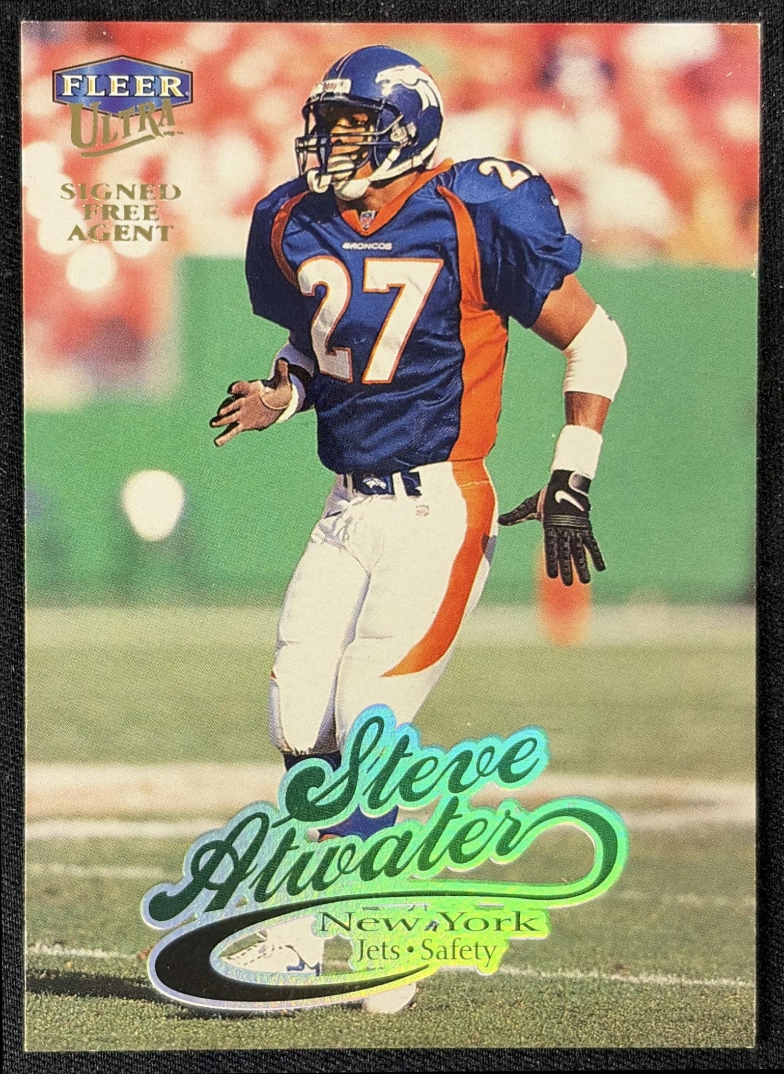 Steve Atwater 1999 Fleer Ultra Jets