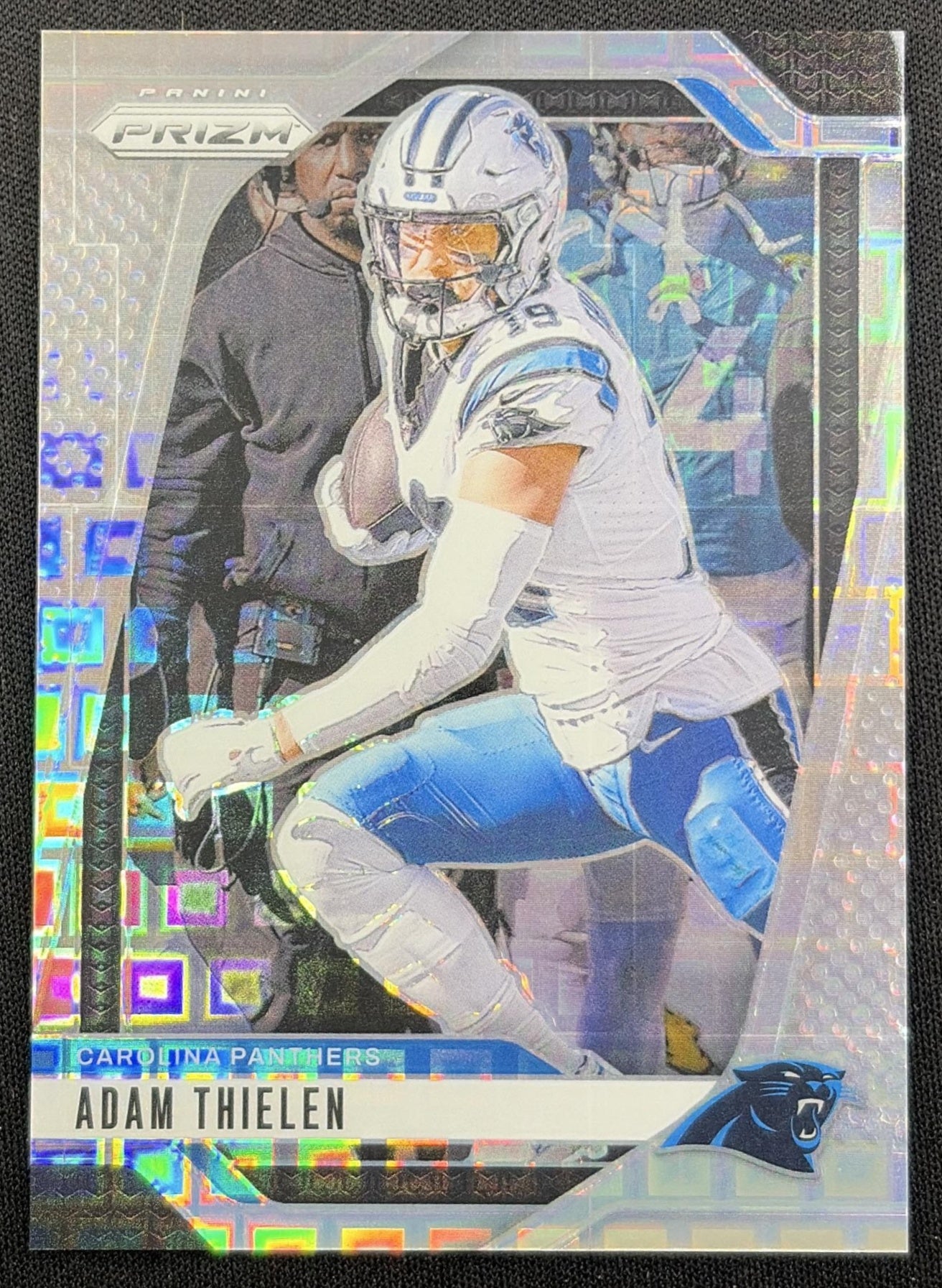 Adam Thielen 2024 Panini Prizm Pandora /400 Panthers Carolina Panthers