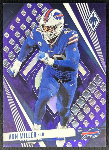 Von Miller 2023 Panini Phoenix Purple /99 Bills