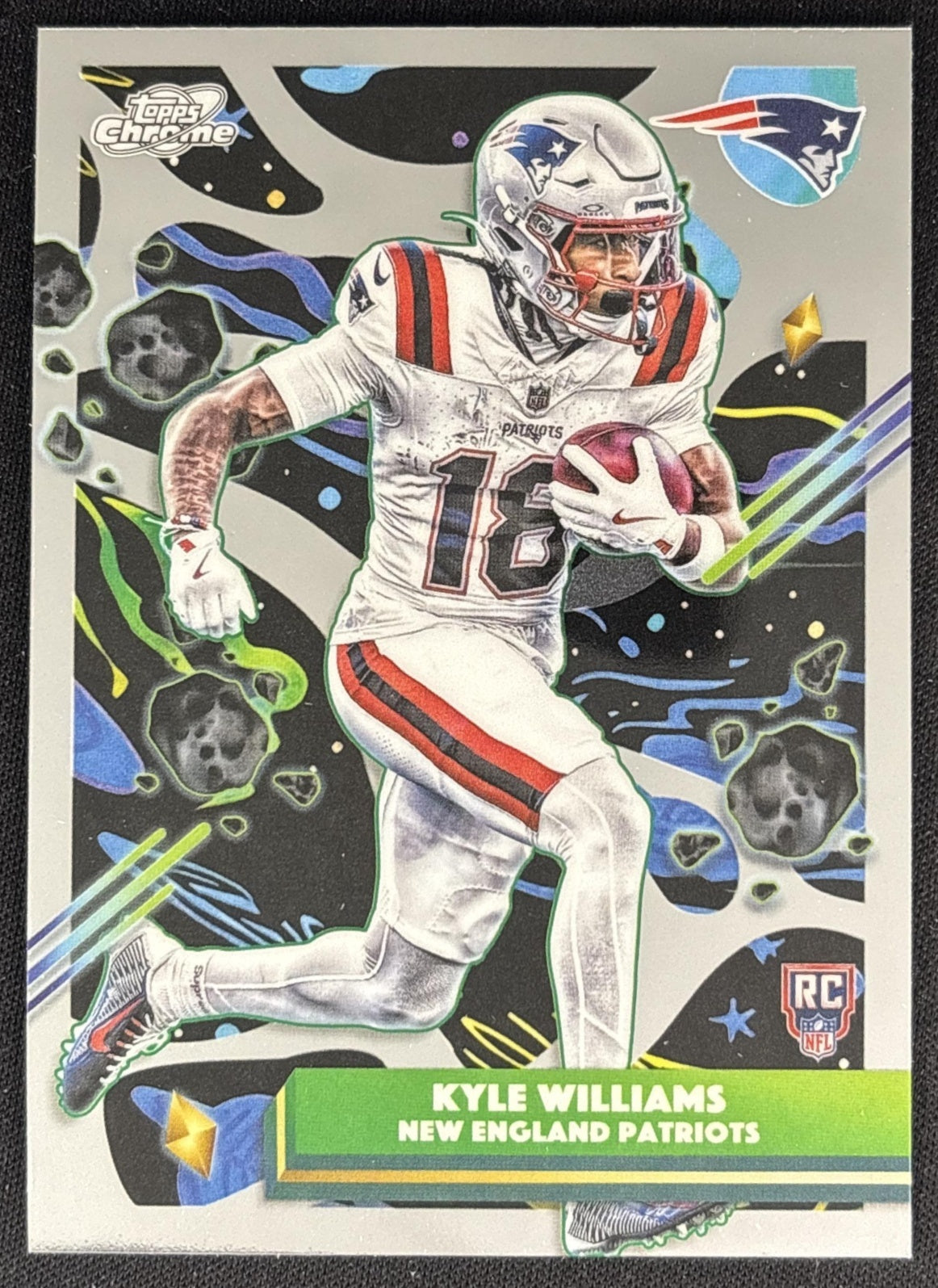 Kyle Williams 2025 Topps Cosmic Chrome Patriots front