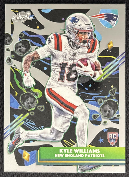 Kyle Williams 2025 Topps Cosmic Chrome Patriots front