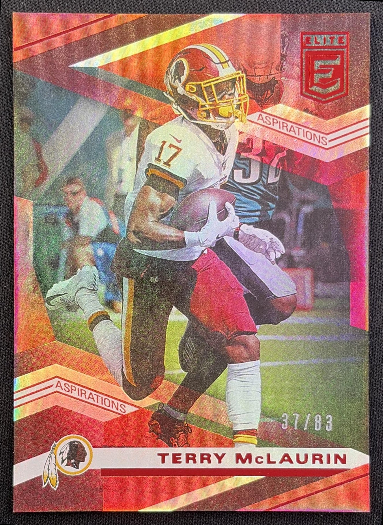 Terry McLaurin 2020 Panini Donruss Elite Aspirations /83 Redskins Washington Redskins