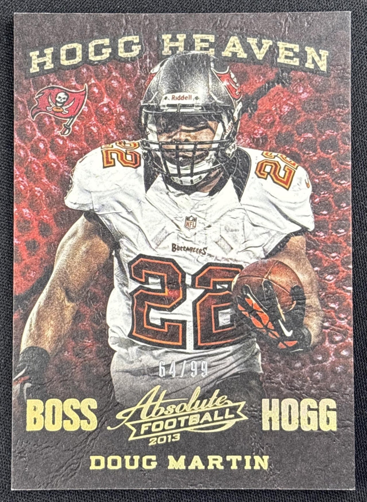 Doug Martin 2013 Panini Absolute Hogg Heaven Boss /99 Buccaneers