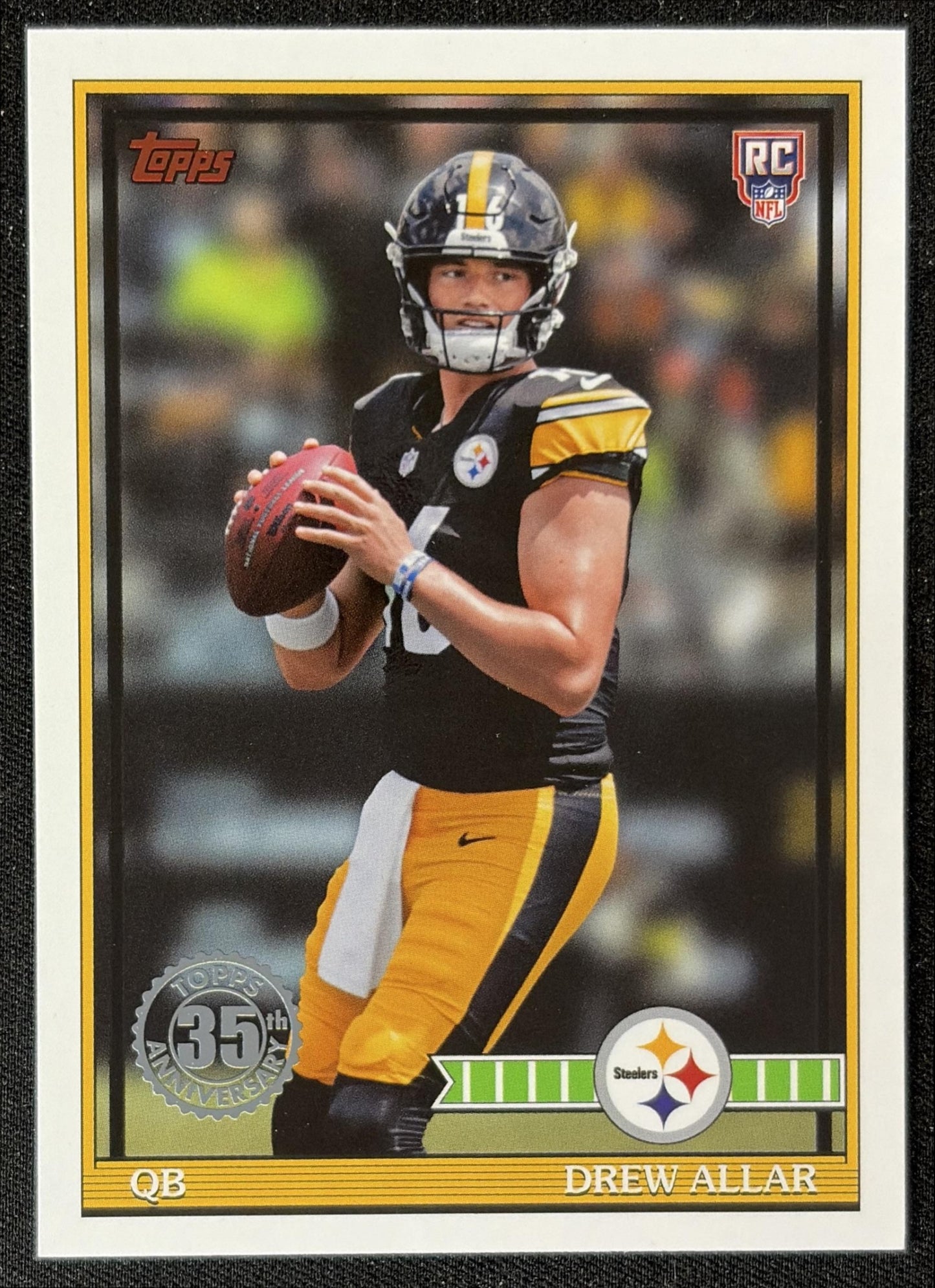 Drew Allar 2026 Topps 1991 Rookie Steelers front