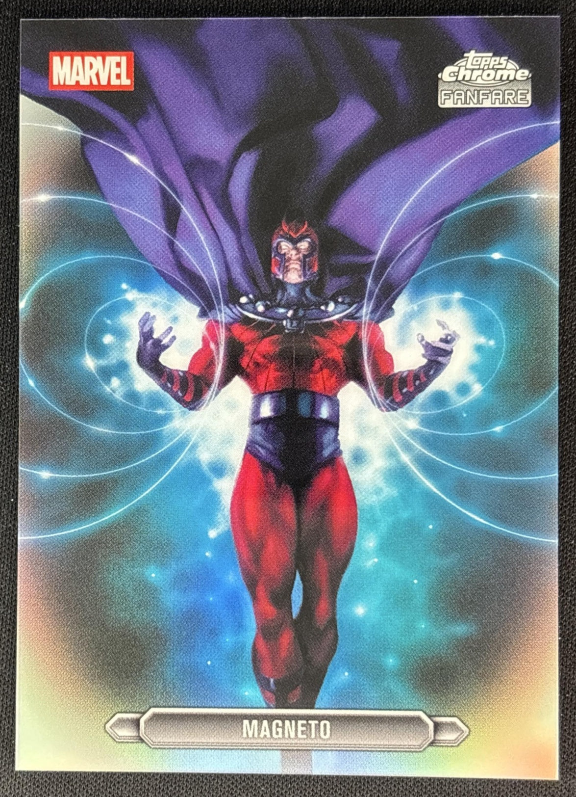 Magneto 2026 Topps Chrome Marvel Comics Fanfare