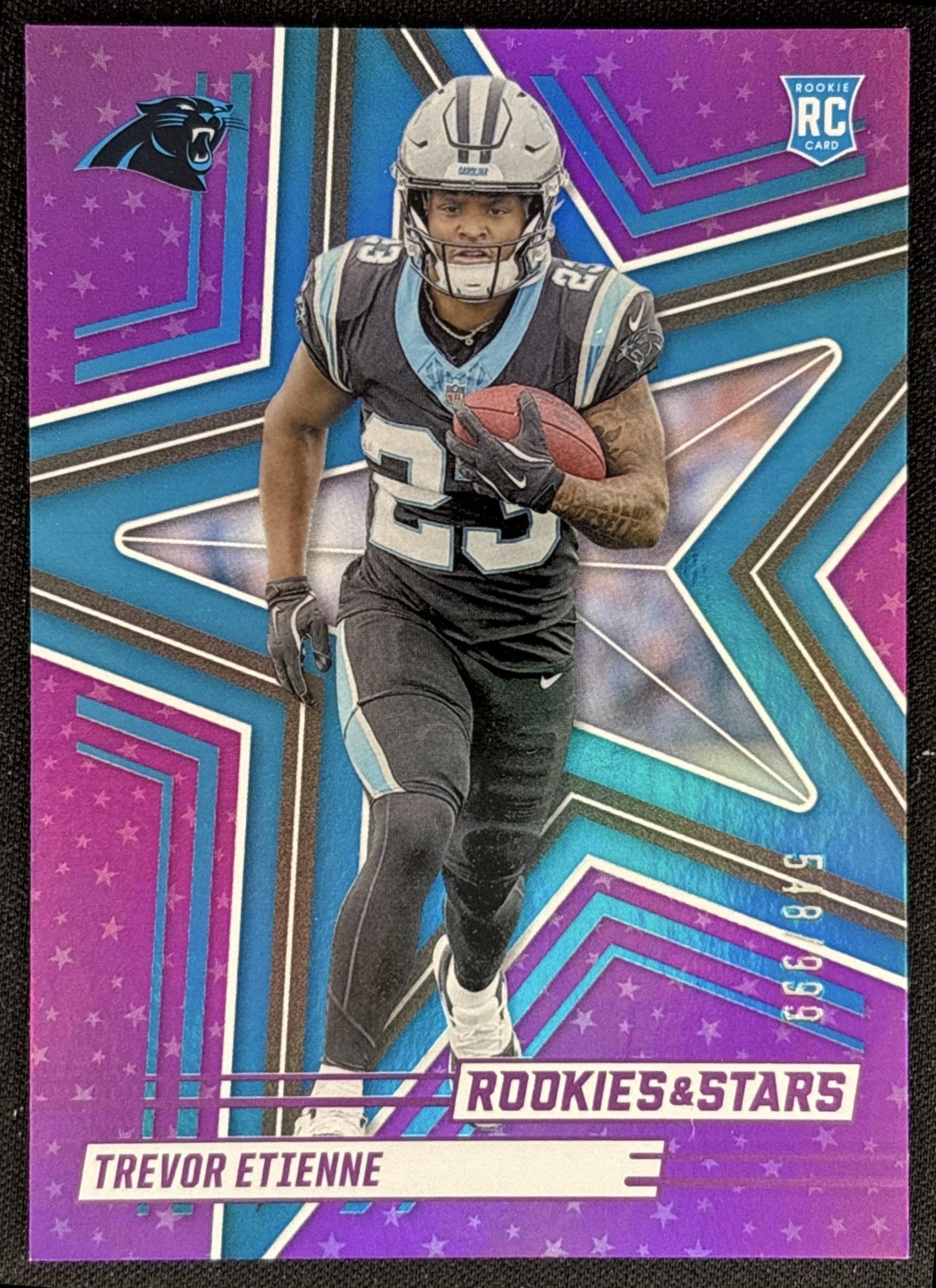 Trevor Etienne 2025 Panini Rookies & Stars Purple /999 Panthers