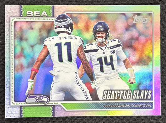 Seattle Slays 2026 Topps Rainbow Foil Seahawks