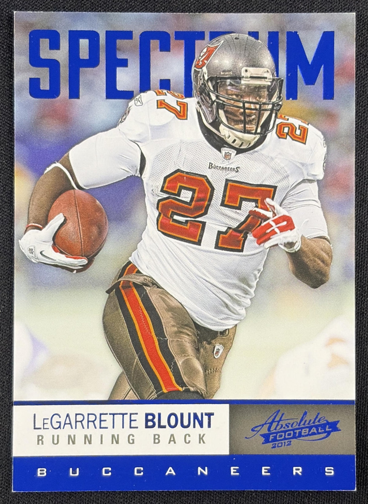 LeGarrette Blount 2012 Panini Absolute Spectrum Blue /100 Buccaneers