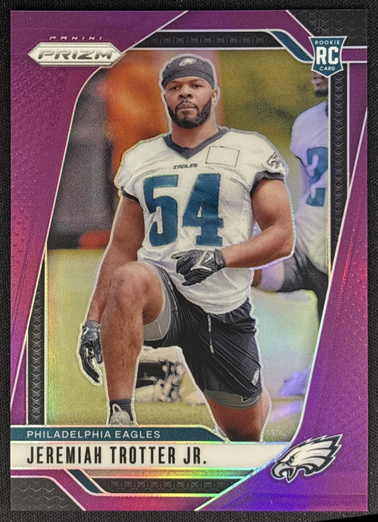 Jeremiah Trotter Jr. 2024 Panini Prizm Purple /125 Eagles